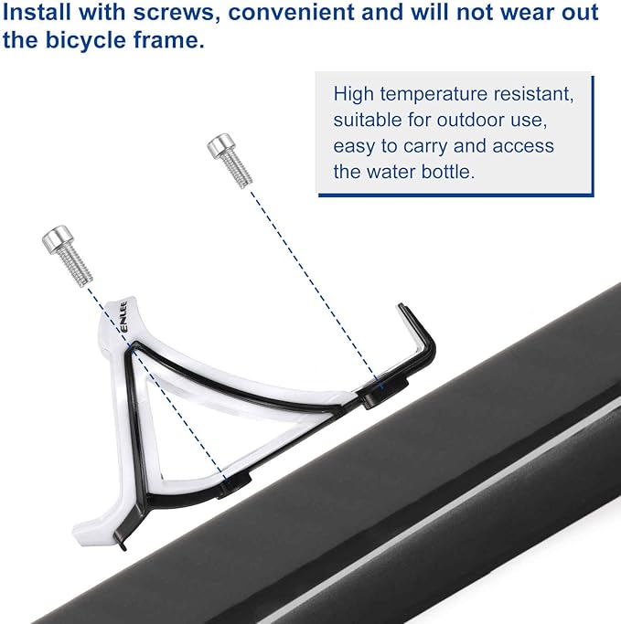 HARFINGTON Bicycle Water Bottle Holder Lightweight Bike Bottle Cages Cycling Cup Holder for MTB Road Gravel