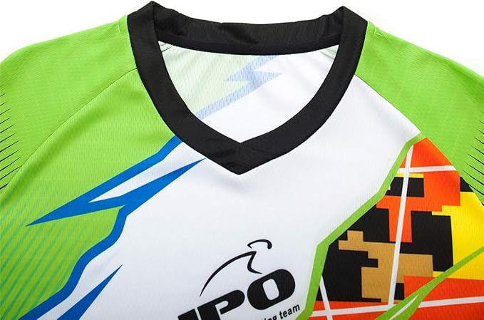 Men's Racing Shirts Summer Motocross Jersey Bicycle Sportswear MTB Jersey Long Sleeve Mountain Bike Clothes