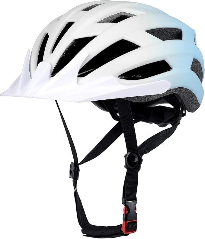 Bike Helmet for Adults Women Men Youth Kids, Lightweight Mountain Road Bicycle Cycling Helmets with Adjustable Dial & Removable Visor