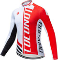 Coconut Ropamo CR Long Sleeve Cycling Jersey Mens, 3+1 Zipper Pockets Bicycle Tops Quick Dry Breathable Biking Shirt