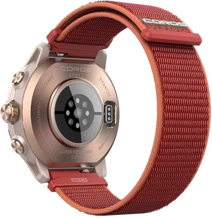 COROS APEX 2 Series Outdoor GPS Watch, 1.2" Sapphire Titanium, On-Wrist Navigation, Offline Maps, Heart Rate Monitor, Track Sleep, Running, Biking, Skiing, Climbing (APEX 2, Core)