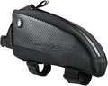 Topeak Fuel Tank Top Tube Bike Bag with Charging Cable Hole, Large – High-Capacity Frame-Mounted Storage for Energy Bars, Tools, and Electronics with Durable Nylon Build & Secure Strap Mount