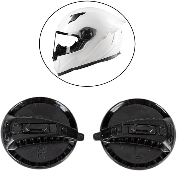 Helmet Visors Bases Wear Resistant, Sturdy, Easy to Use Motorbike Helmet Shielding Bases Helmet Parts for Ff300