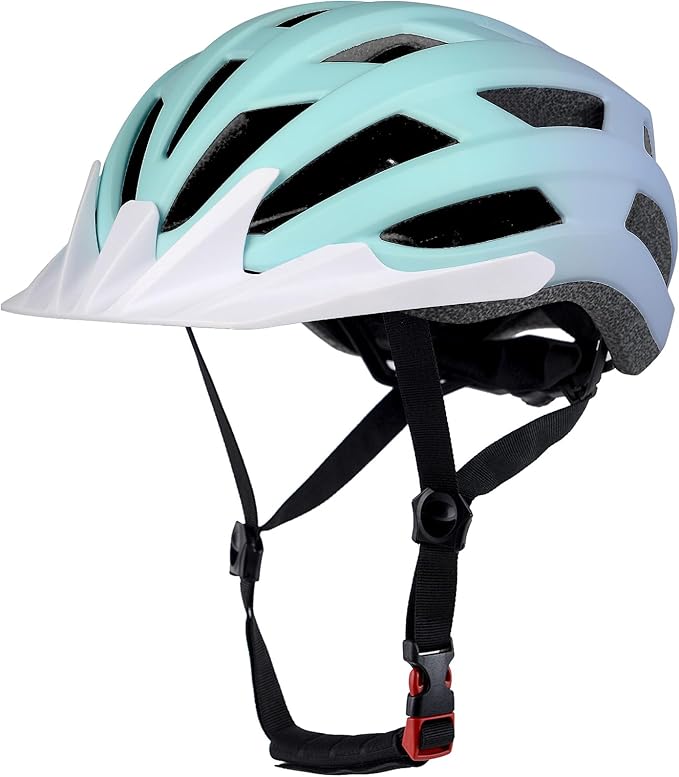 Bike Helmet for Adults Women Men Youth Kids, Lightweight Mountain Road Bicycle Cycling Helmets with Adjustable Dial & Removable Visor