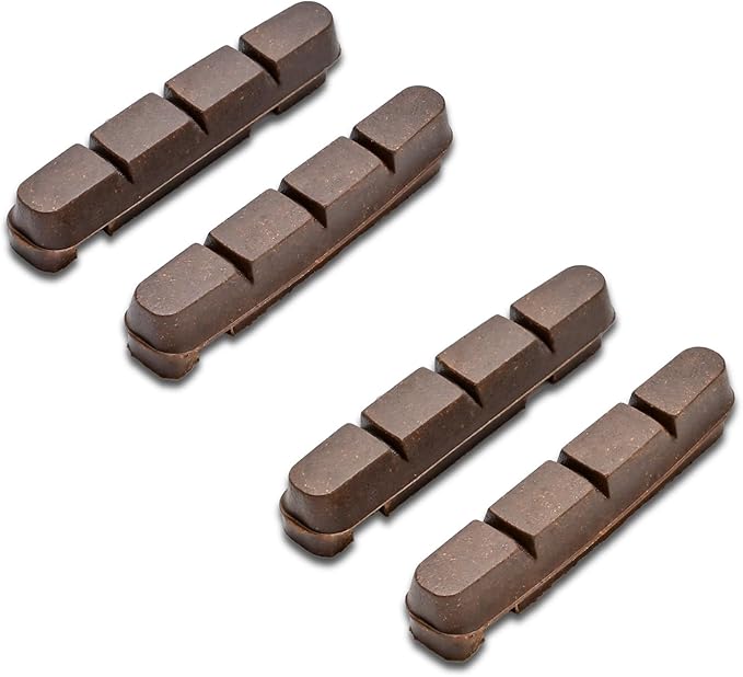 2 Pair of Carbon Brake Pads Carbon Wheels Cushions Cork Brake Shoes Suitable Carbon Rims Use