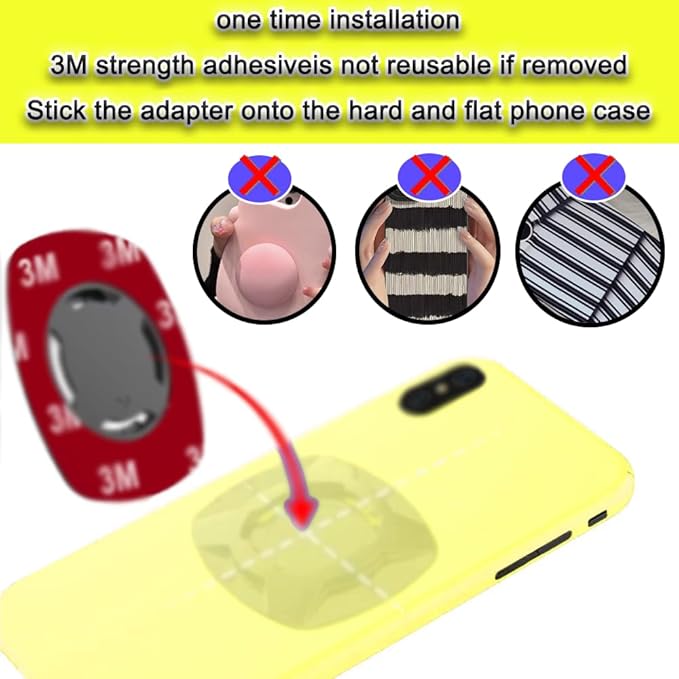 Motorcycle Phone Mount, Motorcycle Handlebar Mount,Bike Phone Holder for Bicycle,Smartphones Holder Strong Material 360° Rotating, Suitable for Motorcycles and Bicycles（Yellow）