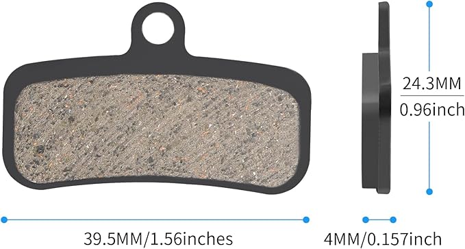 4-Piston Bicycle Brake Pads Compatible with Shimano MT420 MT520 M6120 M7120 M8020 M8120 Tektro TRP for Mountain Bike/Ebike/MTB,Bike Disc Brake Pads with Installation Tools