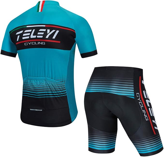 Cycling Jerseys Sets Short Sleeve Bike Clothing Suits Bicycle top Men MTB Jersey Breathable Summer