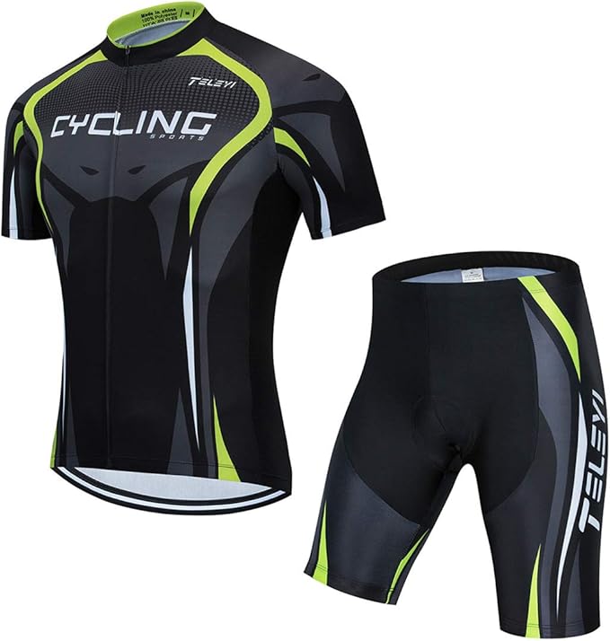 Cycling Jerseys Sets Short Sleeve Bike Clothing Suits Bicycle top Men MTB Jersey Breathable Summer