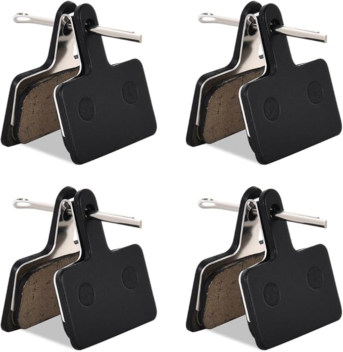 4 PCS Bike Brake Pads, Mountain Bicycle Brake Pads-Compatible with TRP Tektro Shimano High Performance Mountain Bike Brake Pads, Mountain Bike Disc Brake Pad