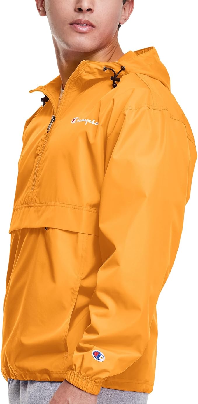 Champion Men's Jacket, Stadium Full-zip Jacket, Wind Resistant, Water Resistant Jacket for Men