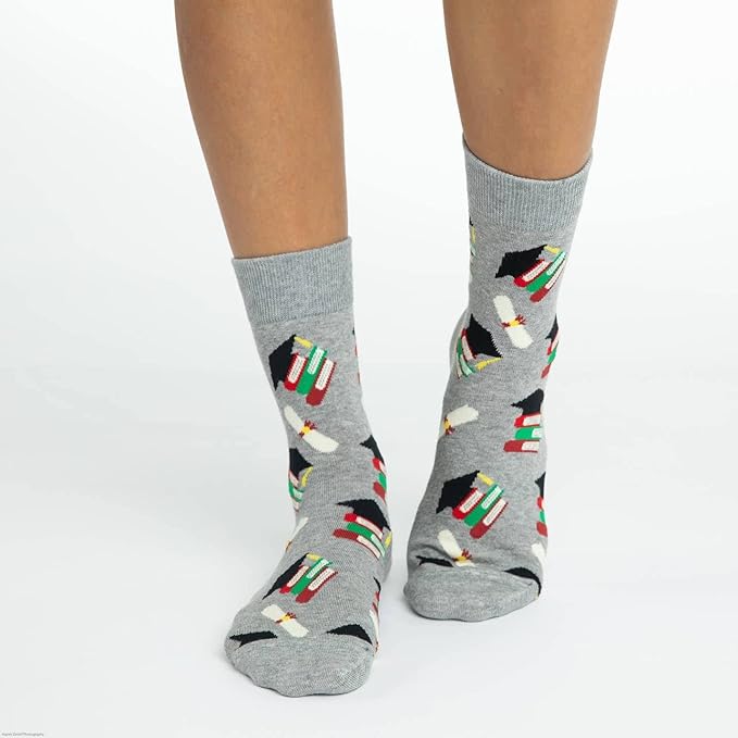 Good Luck Sock Novelty Crew Socks for Adults - For Men, Women and Teens