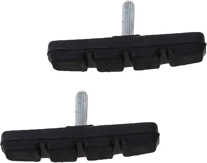 KOCOME V Bike Brake Pads, 1 Pairs V Bike Brake Blocks Set 65mm Road Bike Brake Pads for Mountain Bikes
