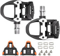 KOOTU KEO Bike Pedals 9/16" Universal Road Bike Pedals Bicycle Platform Pedals Clipless Pedals Suitable for Road Bike Spin Bike MTB Indoor Bike