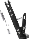 Universal CNC Aluminum Alloy High Quality Motorcycle Adjustable Kickstand Accessories Motor Scooter Modified Tripod Holder Kickstand Foot Side Support Stand Motor Motorbike Dit Pit Bike