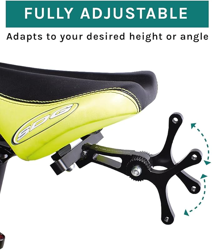VeloChampion Double Water Bottle Cage Mount Holder. for Cycling Triathlon or Time Trial Bikes. Alloy Black