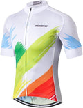 Weimostar Men's Cycling Jersey Men Mountain Bike Jerseys Short Sleeve Tops S-5XL