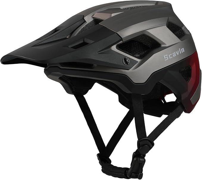 Mountain Bike Helmet for Adult, NTA 8776 E-Bike & Road Bicycle Helmet Certified Adjustable MTB Cycling for Men Women Youth Visor &Magnetic Buckle