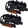 UPKOCH 1pair Aluminum Bike Pedals Platform Pedals Slip Spikes Ball Bearings for Night Riding Safety