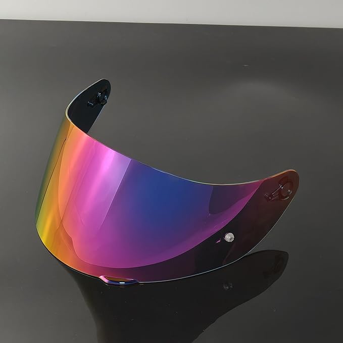 902 Helmet Visor Replacement. Helmet Face Shield UV Protection Compatible with ILM 902,902L,902BT (Revo Rose Red-Day Use Only)