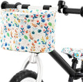 ANZOME Bike Basket for Girls, Children's Front Bike Decoration Accessory for Girls & Boys Gift Fits Most Children's Bikes Like Tricycle, Balance Bike, Scooter