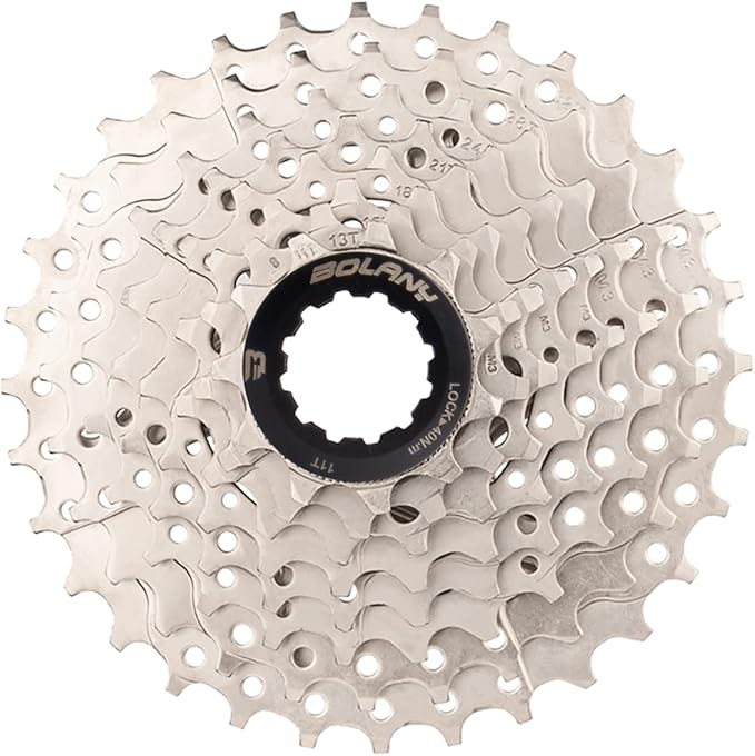BOLANY Bike 8/9/10 Speed Cassette 11-25T/32T/36T/40T/42T/46T/50T Fit for MTB Bike, Road Bicycle, Lightweight Cassette, Compatible with Shimano SRAM Sunrace