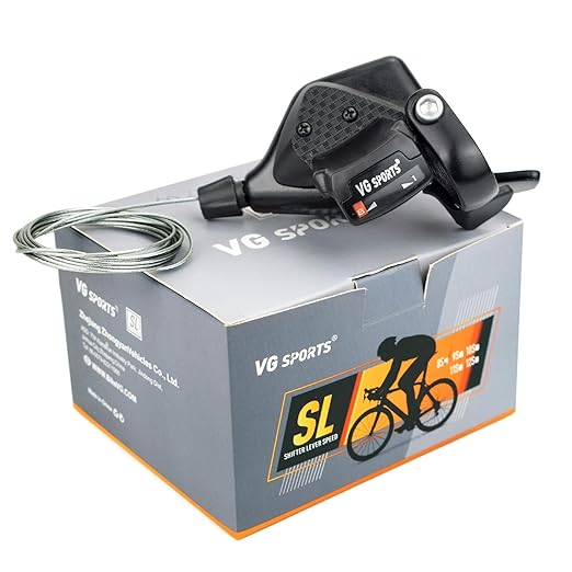 VG Sports 8 Speed MTB Groupset Bike Chain 11-42T Cassette 1x8 Speed Rear Derailleur& Shifter (8S 11-42T Set)
