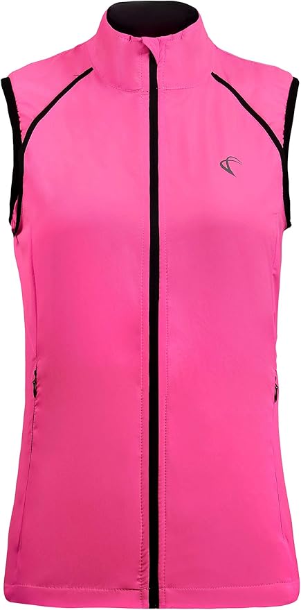Women's Packable Windbreaker Jacket Resistant Convertible Cycling Running Jacket Lightweight Windproof Water