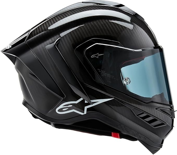 Alpinestars Supertech R10 Solid Helmet, Carbon Shell, CE-Certified, Advanced Ventilation & Fit