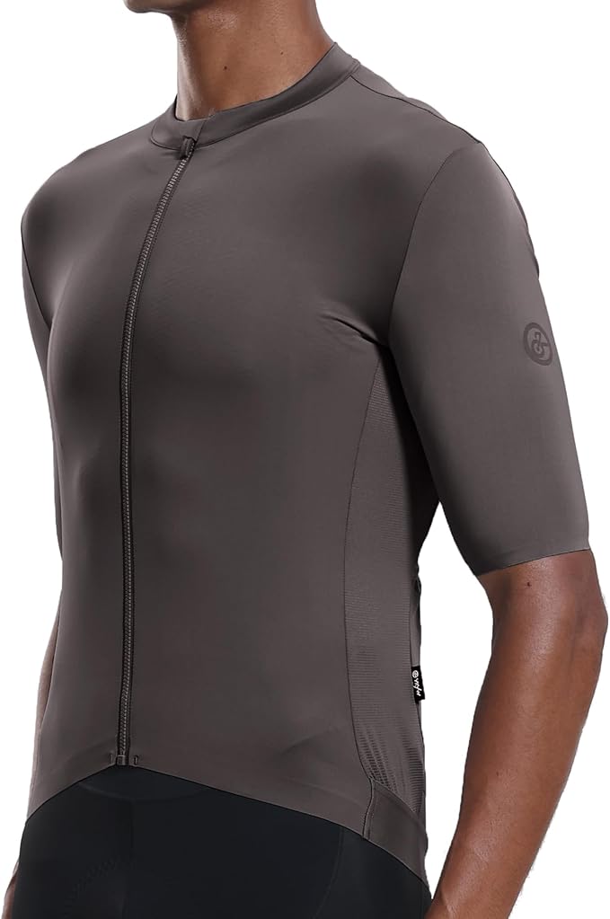 YKYWBIKE Cycling Jersey Men with Pockets Bike Jersey Short Sleeve Biking Shirts for Men Cycling Breathable MTB Biker Shirts