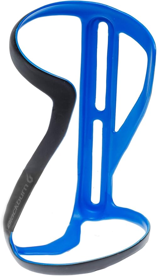 Blackburn Clutch Carbon Side-Entry Bike Bottle Cage (Blue, Right)