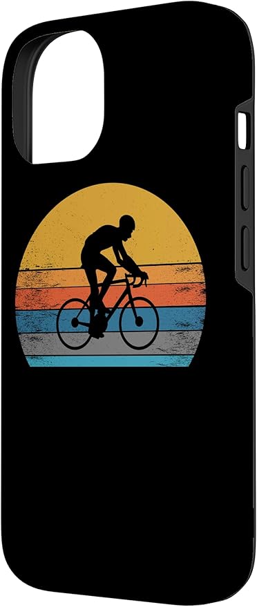 Racing Road Bike Vntage Cycling Riding Racing Bike Bicycle Case for iPhone 14