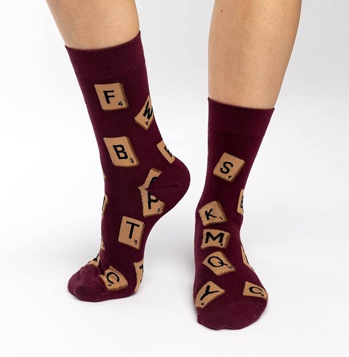 Good Luck Sock Novelty Crew Socks for Adults - For Men, Women and Teens