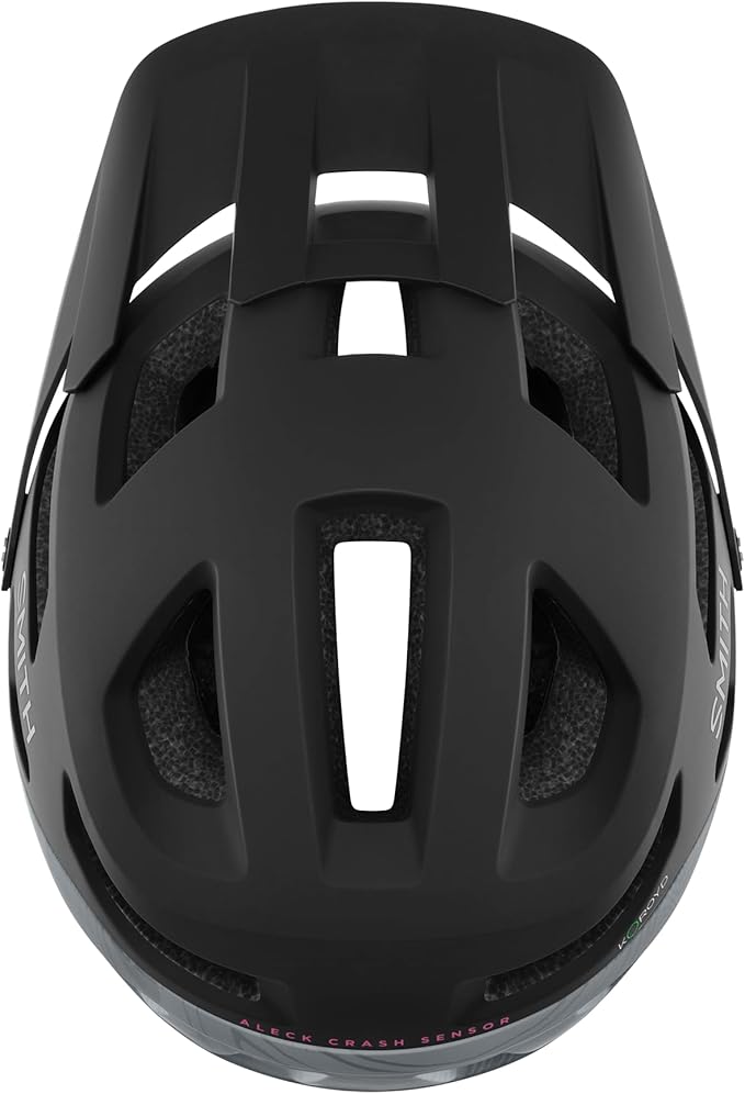 SMITH Payroll E-Bike Helmet – Adult Mountain E-Bike Helmet with MIPS Technology + Aleck Safety Sensor Accessory – Lightweight Protection for Men & Women – Adjustable Visor