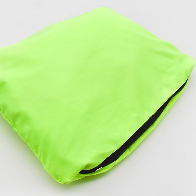 WOSAWE Men's High Visibility Cycling Wind Jacket Water Resistance Reflective Windbreaker