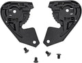 1 Piece FJMQHU Helmet Base Plate Replacement, Black PP Material Motorbike Helmet Visors Base for Stable Lens Fixing