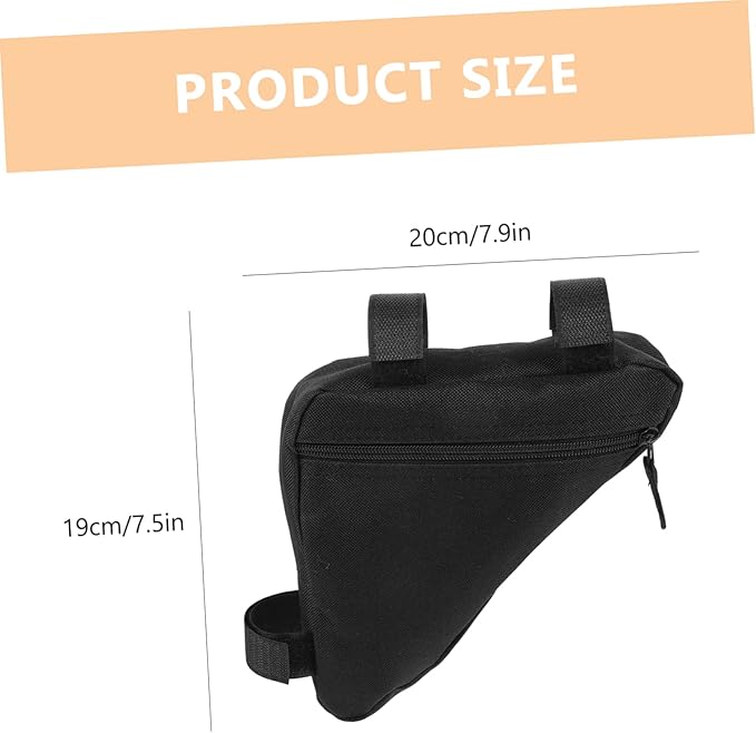 TOYANDONA Bike Frame Bag for Cycling Top Tube Storage Pouch Capacity Bike Accessory for Convenient and Design