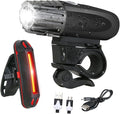 USB Rechargeable Bike Light Kit Led Front Rear Bike Lights Easy to Install