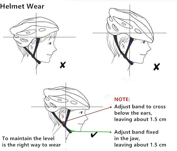 Adult Cycling Bike Helmet, Lightweight and Adjustable with Pads&Visor for Men and Women,Premium Quality Airflow Unisex Bicycle Helmet,Suggested Fit 58-61 cm