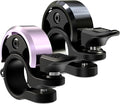 Greallthy Bike Bell, Aluminum Alloy Bicycle Bell with Clear Loud Sound, Bike Bells for Adults and Kids, Sturdy and Compact Bell Fits 0.75-1in(19-25.4mm) Handlebar for Mountain, Road Bikes.