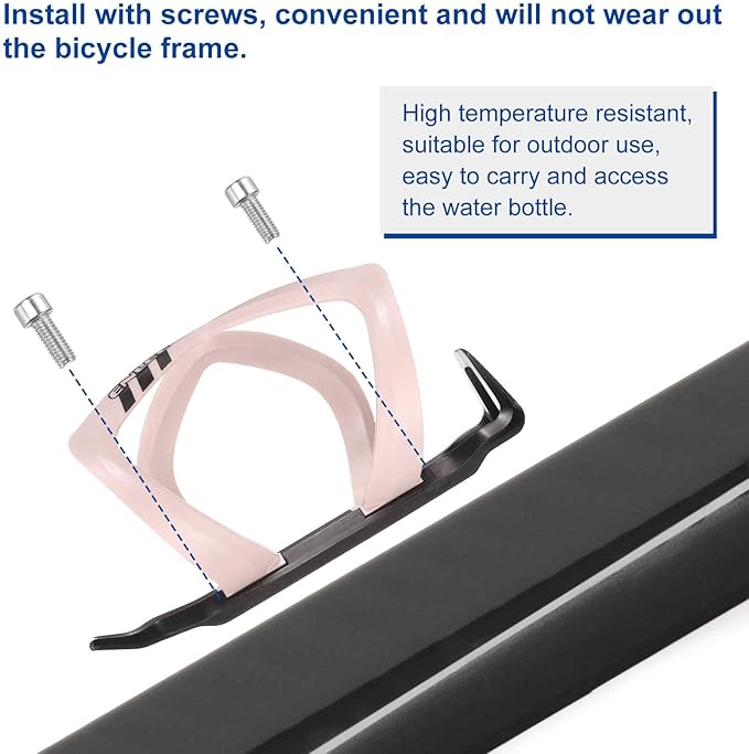 HARFINGTON Bicycle Water Bottle Holder Adjustment Right Load Bike Bottle Cages Cycling Cup Holder for MTB Gravel