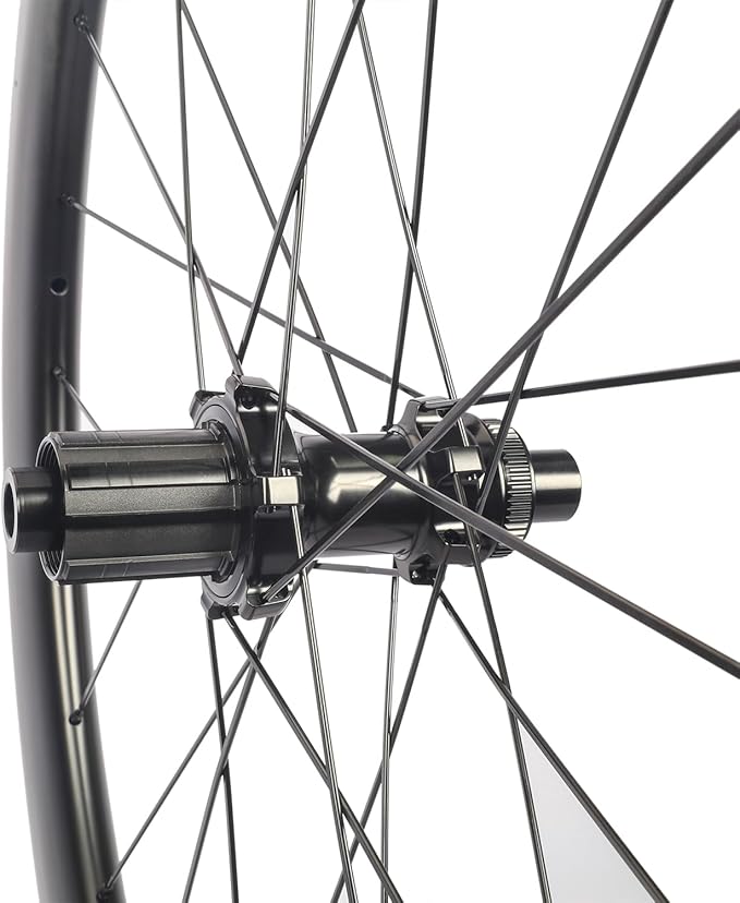 ICAN Alpha 40/50 Plus 1520g/1535g/1555g Carbon Disc Road Bike Wheelset 700C 21mm Inner Width Clincher Tubeless Compatible