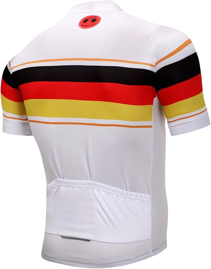 Cycling Jerseys Men Bicycle Short Sleeve Summer Shirt Bike Biking Tops Riding Clothing Flag