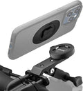 sincetop Bike Phone Holder, Aluminum Out-Front Bicycle Stem/Handlebar Phone Mount - 1S Quick Lock and Release Bicycle Phone Holder Universal for MTB Road Mountain Bikes, Action Cameras, Bike Lights