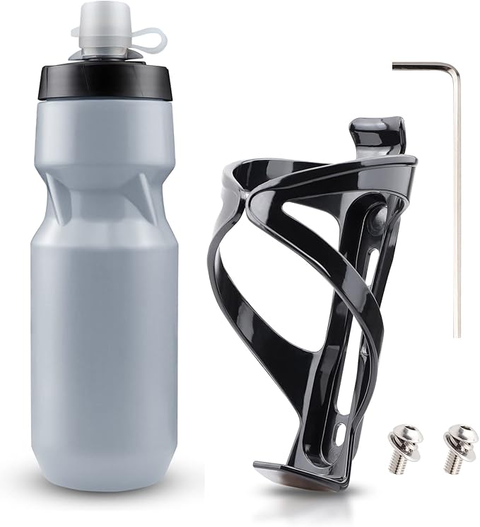 Bottle Holder for Bike, Water Bottle Cages Lightweight Bottle Cage Brackets, Bottle Holder for Road Mountain Bikes Outdoor…