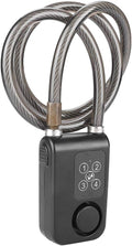 Lock -110dB Smart Password Lock Anti-Theft Alarm Lock Smart Lock