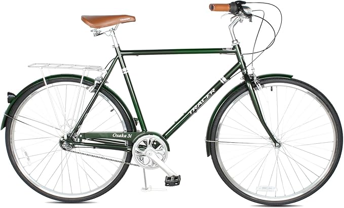 Tracer Osaka Hybrid Bikes for Women/Men,Steel Frame, 7-Speed/Inter-3 Speed, 700c Wheels,City Bike,Comfort Bike,Commuter Bike,Womens Bike Multiple Color