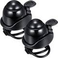 Mudder 2 Pcs Bike Bell Adjustable Bike Ring Bell Aluminum Bike Ring Bicycle Cycling Bell Cycling Ringing Horn with Loud Sound Mini Bike Bell for Adults Kids Road Bike Mountain Bike Sports