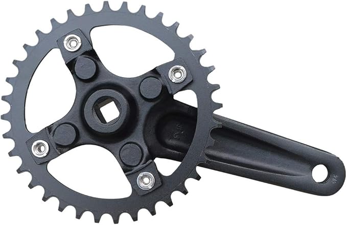 MTB Crank Arm Set 104 BCD Square Taper Mountain Bike Crankset 152mm 165mm 170mm