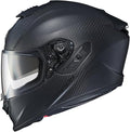 ScorpionEXO ST1400 EVO Carbon Fiber Full Face Sport Touring Street Motorcycle Helmet - Bluetooth Ready Speaker Pockets DOT ECE Solid (Matte Black - X-Large)